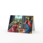 Annunciation by Sandro Botticelli Cards