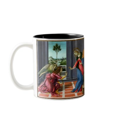 Annunciation by Sandro Botticelli Coffee Mug by mecaro29