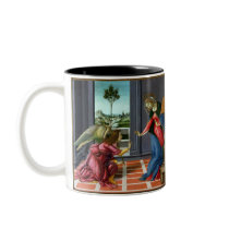 Annunciation by Sandro Botticelli Coffee Mug