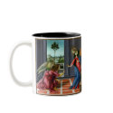 Annunciation by Sandro Botticelli mugs