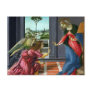 Annunciation by Sandro Botticelli Post Card