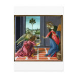 Annunciation by Sandro Botticelli Post Cards