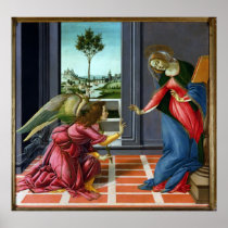 Annunciation by Sandro Botticelli Print