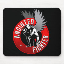 Anointed Fighter Mousepad mousepads