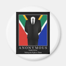 Anonymous Fridge Magnet