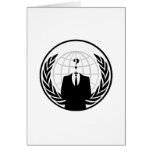 Anonymous International Logo cards