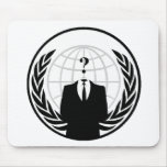 Anonymous International Logo mousepads