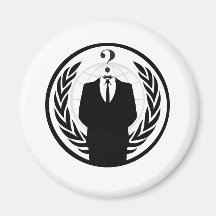 Anonymous Logo (Classic Style) Magnets