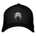 Anonymous logo embroidered hats