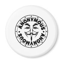 Anonymous Fridge Magnet