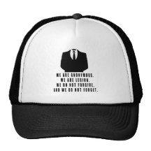 Anonymous Mesh Hats