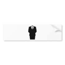 Anonymous Patriotism Bumper Sticker
