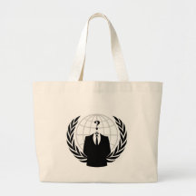 Anonymous Patriotism Canvas Bags
