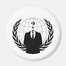 Anonymous Patriotism Fridge Magnets