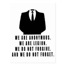 Anonymous Post Cards