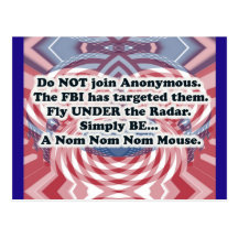 anonymous postcard