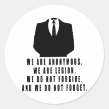 Anonymous Stickers