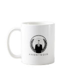 Anonymous White Mug (logo)