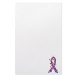 Anorexia Christmas Lights Ribbon Personalized Stationery