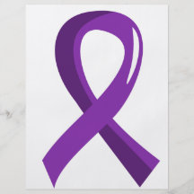 Anorexia Purple Ribbon 3 Flyers