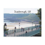 another beach view, Scarborough, UK postcards