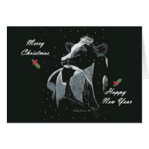 Another Christmas Moo Greeting Card