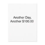 Another Day, Another 100