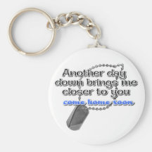 Another Day Down Keychain