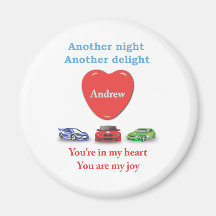 Another night another delight - Andrerw Refrigerator Magnet