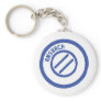 Ansbach blauer Stempel Keychain