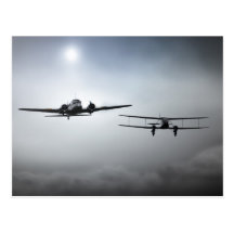 Anson and Rapide Postcards