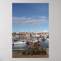 Anstruther Harbour Poster Print