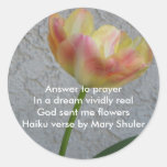 Answer to prayer sticker