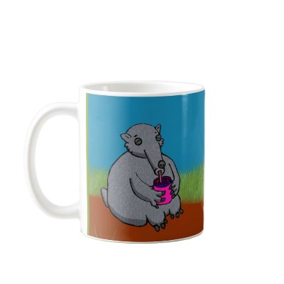 Ant Eater Antnog Mugs by antiboris