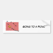 Ant Picnic Bumper Stickers