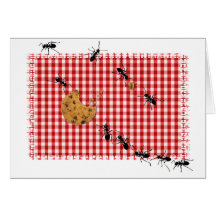 Ant Picnic Greeting Card