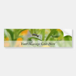 Ant Portrait With Siberian Wallflowers Bumper Sticker