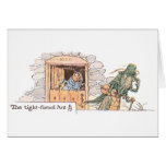 Ant Sending Grasshopper on His Way Greeting Card