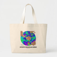 Antarctic Circumpolar Current (Ocean Current Map) Bag