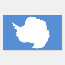 Antarctica/Antarctic Flag Sticker