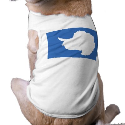 Antarctica Flag Pet Clothes by flagshirts
