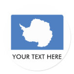 Antarctica Flag Sticker