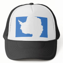 Antarctica High quality Flag Mesh Hats