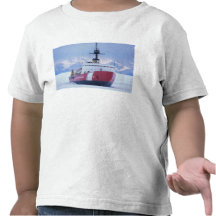Antarctica, Ross Island, McMurdo Station, USCG Tshirt