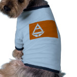 Antarctica (Smith) flag Pet Shirt