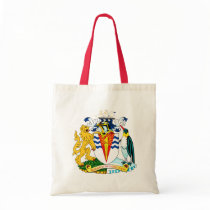 Antartica Coat of Arms detail Canvas Bag
