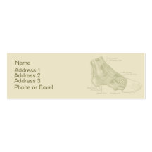 Antatomy Foot Business Card