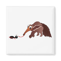 Anteater Meets His Lunch