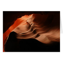 Antelope Canyon greeting card