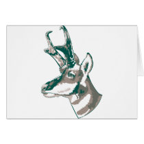 Antelope Greeting Card